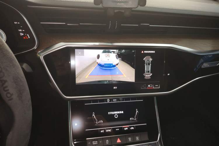 Used Audi A6L 2021 40 TFSI Luxury Dynamic Edition Audio And AC Panel