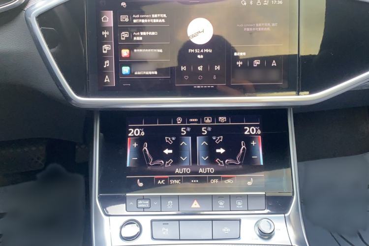 Used Audi A6L 2021 55 TFSI quattro Prestige Dynamic Edition Audio And AC Panel