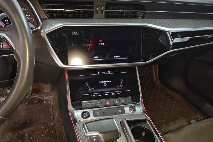 Used Audi A6L 2021 40 TFSI Luxury Dynamic Edition Audio And AC Panel