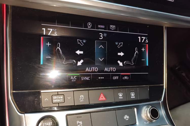 Used Audi A6L 2021 40 TFSI Luxury Dynamic Edition Audio And AC Panel
