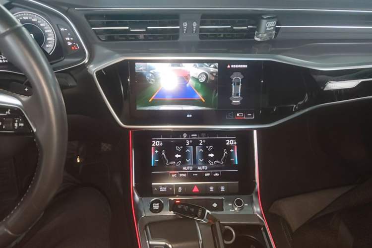 Used Audi A6L 2021 45 TFSI Prestige Dynamic Edition Audio And AC Panel