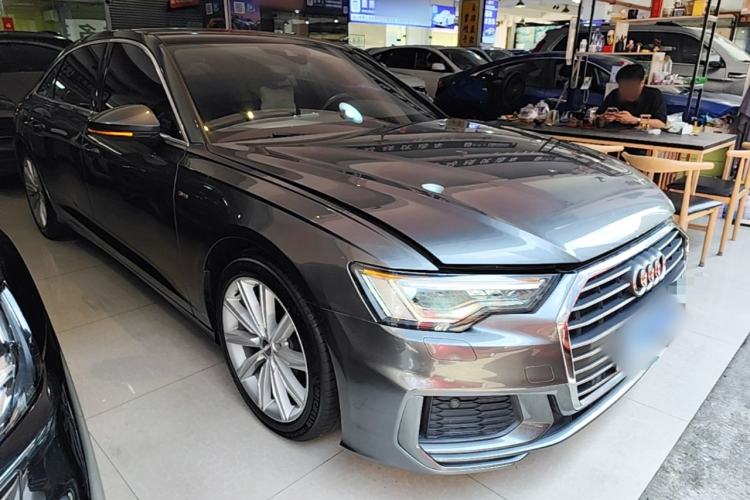 Used Audi A6L 2021 45 TFSI Prestige Dynamic Edition Front Right 45 Deg