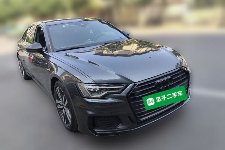 Used Audi A6L 2021 40 TFSI Luxury Dynamic Edition Front Right 45 Deg
