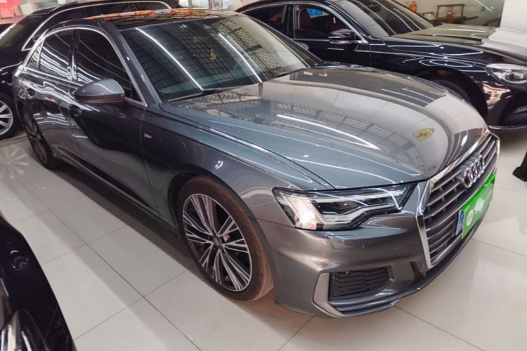 Used Audi A6L 2021 40 TFSI Luxury Dynamic Edition Front Right 45 Deg