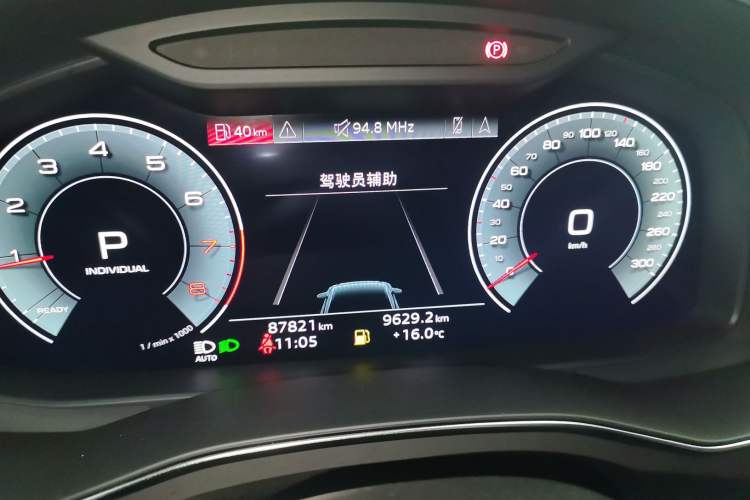 Used Audi A6L 2021 40 TFSI Luxury Dynamic Edition Instrument Cluster