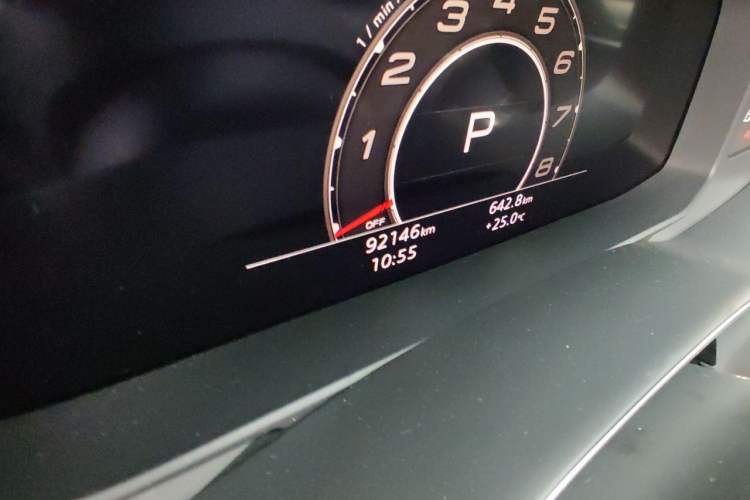 Used Audi A6L 2021 45 TFSI quattro Prestige Dynamic Edition Odometer Close Up