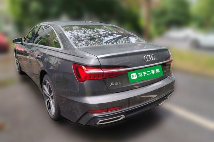 Used Audi A6L 2021 40 TFSI Luxury Dynamic Edition Rear Left 45 Deg