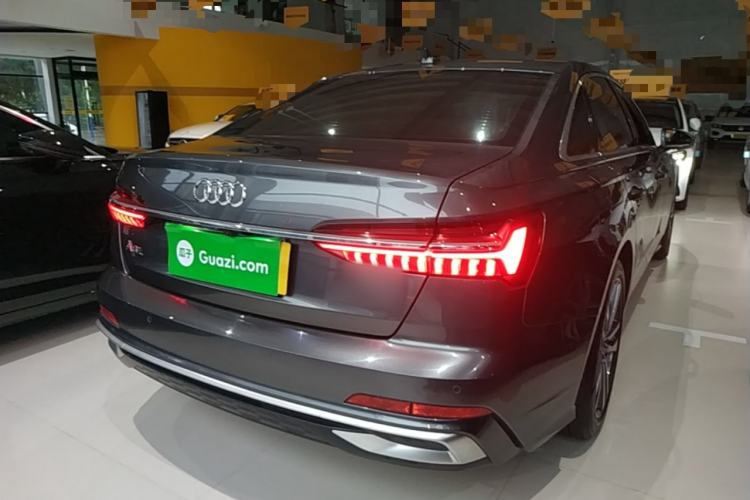 Used Audi A6L 2021 40 TFSI Luxury Dynamic Edition Rear Right 45 Deg