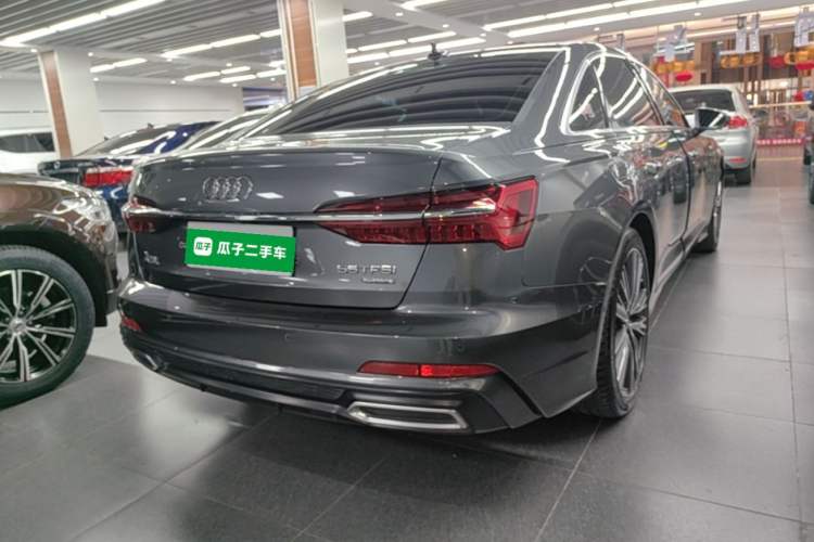 Used Audi A6L 2021 55 TFSI quattro Prestige Dynamic Edition Rear Right 45 Deg