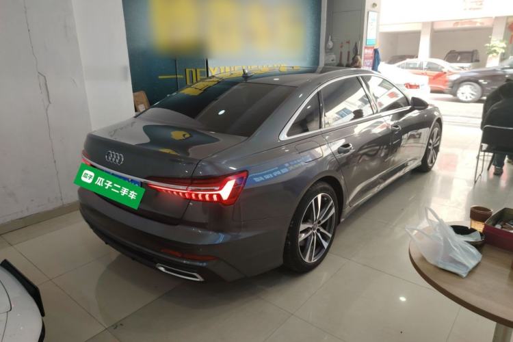 Used Audi A6L 2021 40 TFSI Luxury Dynamic Edition Rear Right 45 Deg
