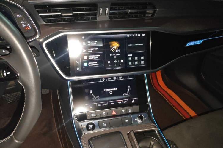Used Audi A6L 2021 55 TFSI quattro Prestige Dynamic Edition Audio And AC Panel