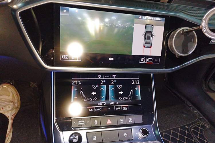 Used Audi A6L 2021 45 TFSI Prestige Dynamic Edition Audio And AC Panel