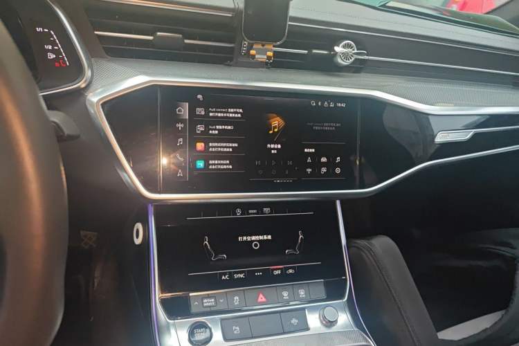 Used Audi A6L 2021 45 TFSI Prestige Dynamic Edition Audio And AC Panel