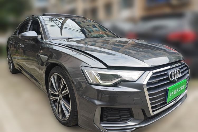 Used Audi A6L 2021 45 TFSI quattro Prestige Dynamic Edition Front Right 45 Deg