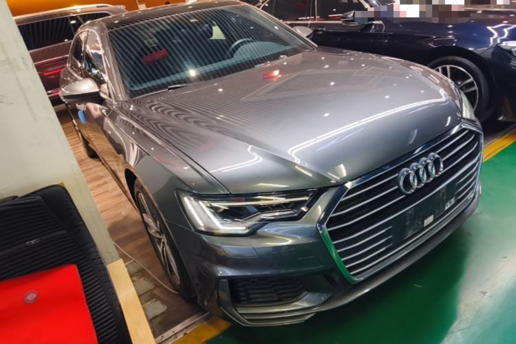 Used Audi A6L 2021 40 TFSI Luxury Dynamic Edition Front Right 45 Deg