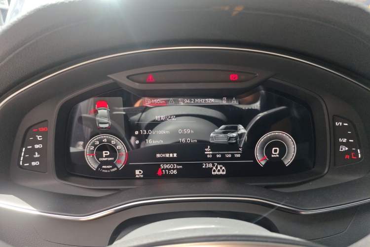 Used Audi A6L 2021 40 TFSI Luxury Dynamic Edition Instrument Cluster
