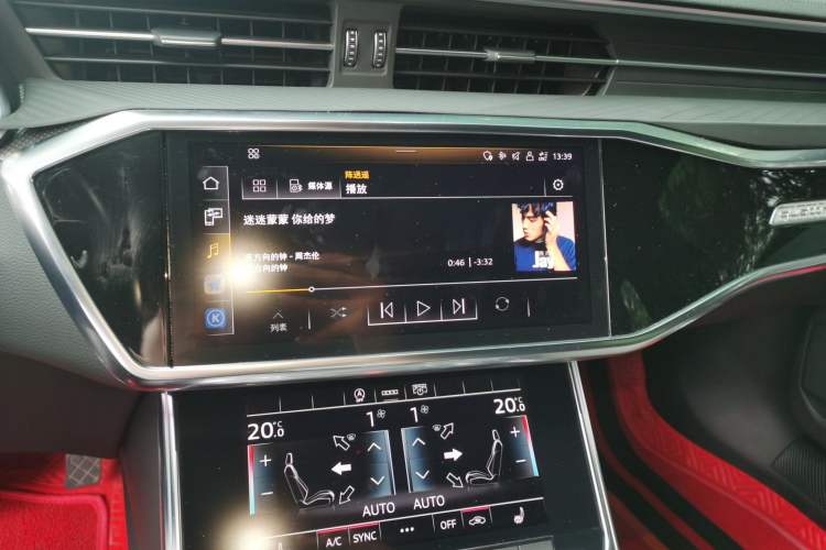 Used Audi A6L 2021 45 TFSI quattro Prestige Dynamic Edition Audio And AC Panel