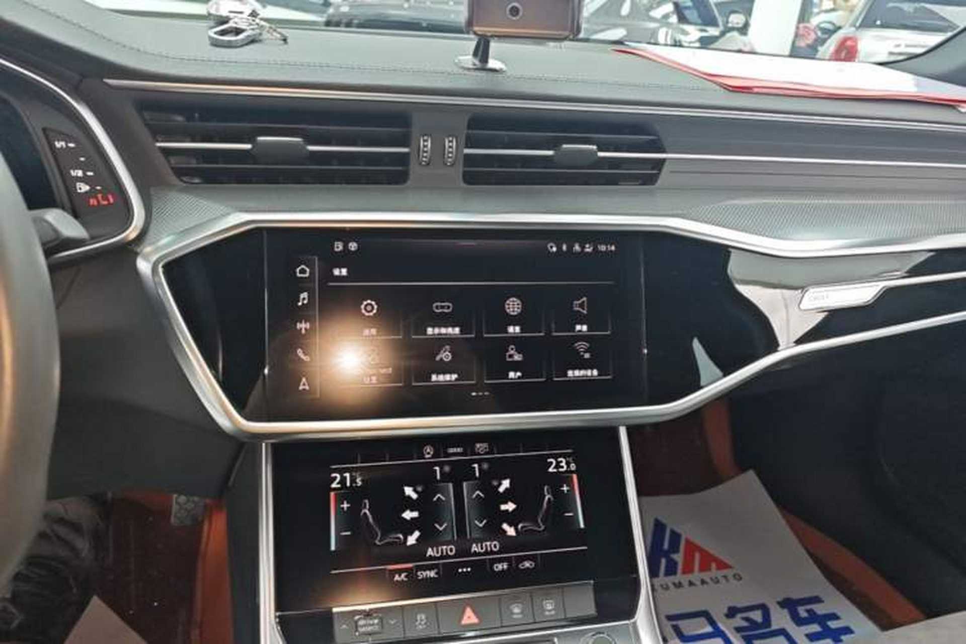 Used Audi A6L 2021 45 TFSI Prestige Dynamic Edition Audio And AC Panel