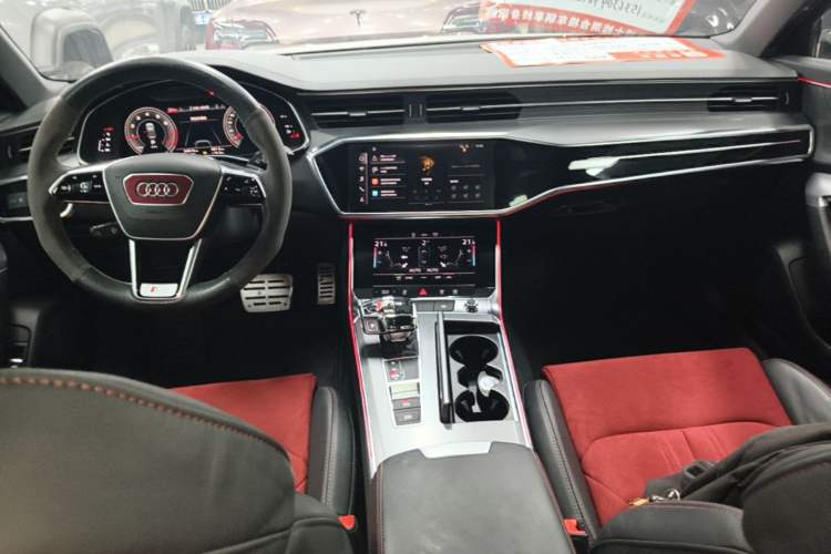 Used Audi A6L 2021 40 TFSI Luxury Dynamic Edition Center Console
