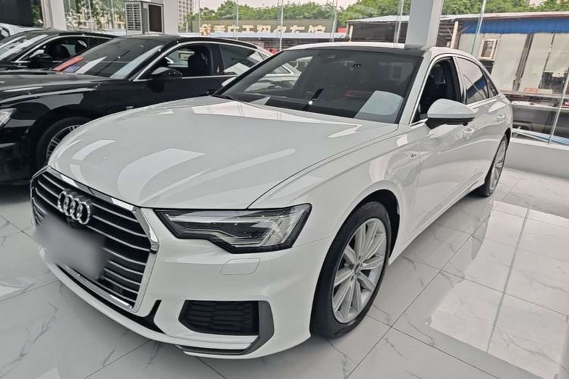 Used Audi A6L 2021 45 TFSI Prestige Dynamic Edition Front Left 45 Deg