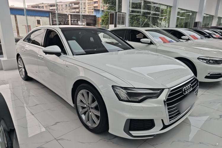 Used Audi A6L 2021 45 TFSI Prestige Dynamic Edition Front Right 45 Deg