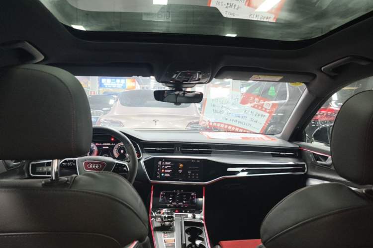 Used Audi A6L 2021 40 TFSI Luxury Dynamic Edition Headliner