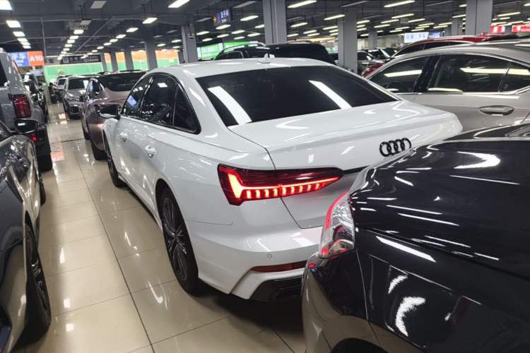 Used Audi A6L 2021 40 TFSI Luxury Dynamic Edition Rear Left 45 Deg