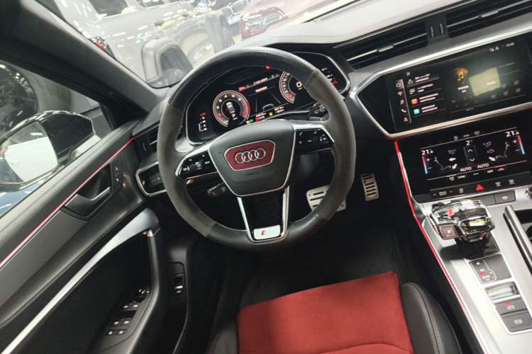 Used Audi A6L 2021 40 TFSI Luxury Dynamic Edition Steering Wheel