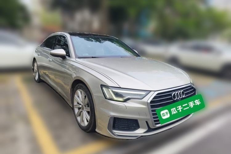 Used Audi A6L 2021 45 TFSI Prestige Dynamic Edition Front Right 45 Deg