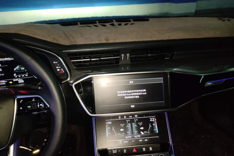 Used Audi A6L 2022 45 TFSI Prestige Dynamic Edition Audio And AC Panel