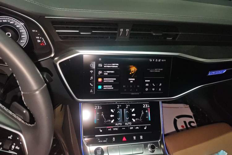 Used Audi A6L 2022 55 TFSI quattro Prestige Elegant Edition Audio And AC Panel