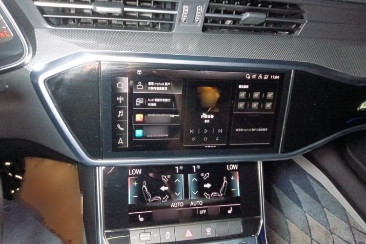 Used Audi A6L 2022 45 TFSI quattro Prestige Dynamic Edition Audio And AC Panel
