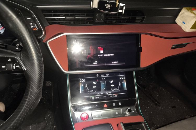 Used Audi A6L 2022 40 TFSI Luxury Dynamic Model Audio And AC Panel