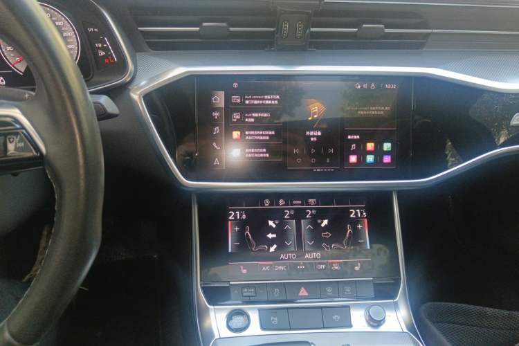 Used Audi A6L 2022 45 TFSI quattro Prestige Dynamic Edition Audio And AC Panel