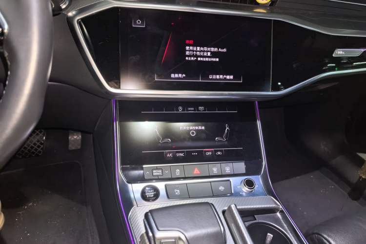 Used Audi A6L 2022 45 TFSI Prestige Elegant Edition Audio And AC Panel