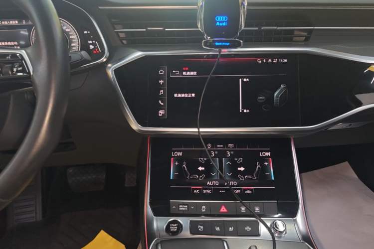 Used Audi A6L 2022 45 TFSI Prestige Elegant Edition Audio And AC Panel