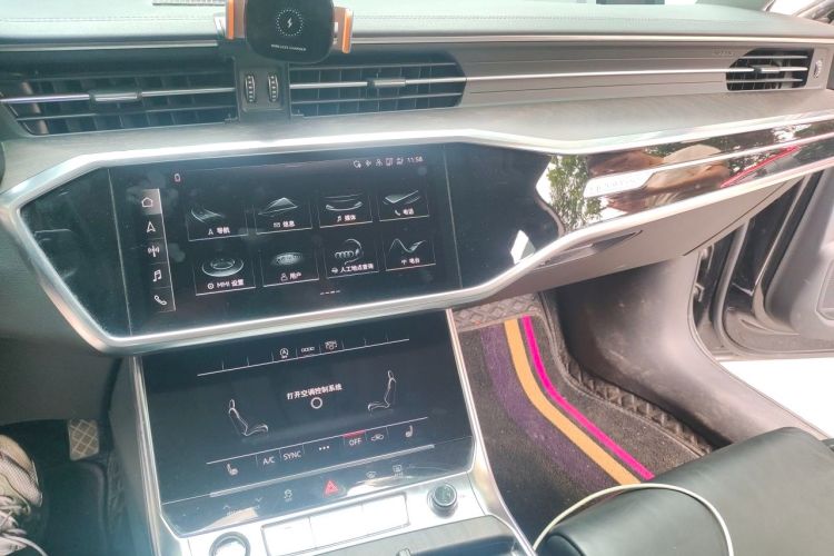 Used Audi A6L 2022 45 TFSI quattro Prestige Elegant Edition Audio And AC Panel
