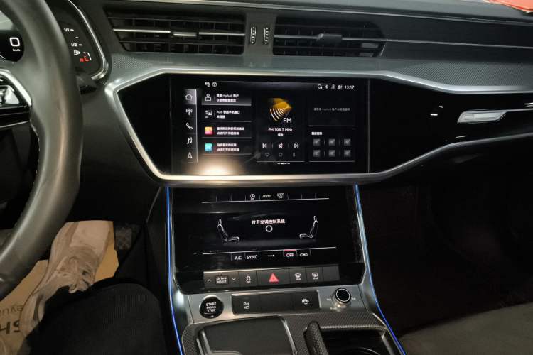 Used Audi A6L 2022 45 TFSI Prestige Dynamic Edition Audio And AC Panel