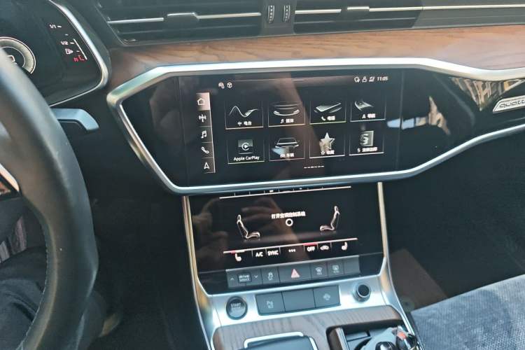 Used Audi A6L 2022 45 TFSI quattro Prestige Elegant Edition Audio And AC Panel