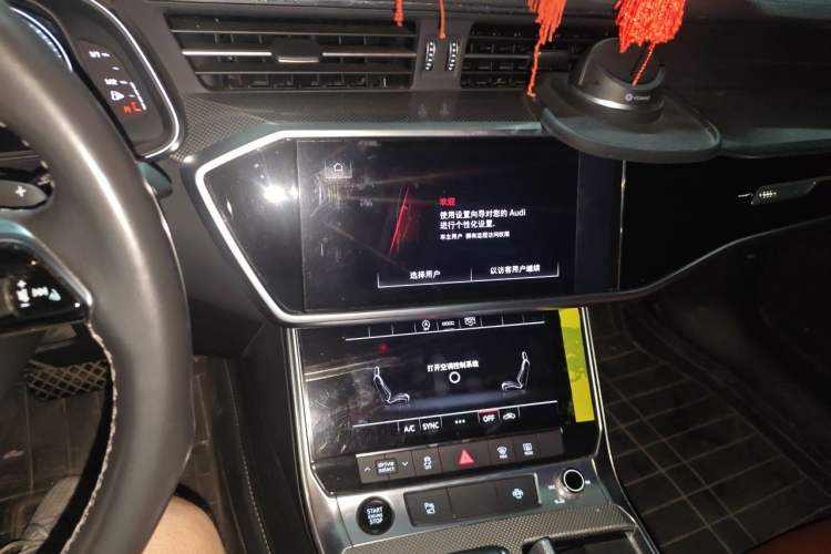 Used Audi A6L 2022 45 TFSI Prestige Dynamic Edition Audio And AC Panel