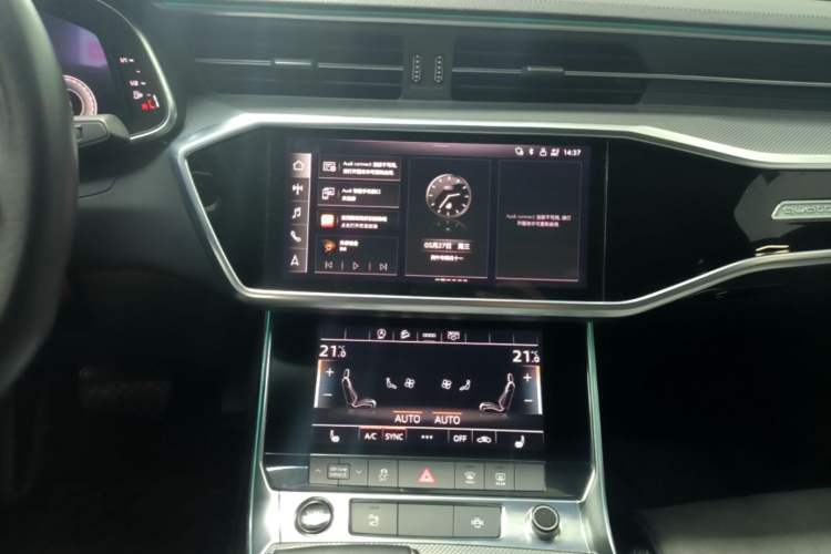 Used Audi A6L 2022 45 TFSI quattro Prestige Dynamic Edition Audio And AC Panel
