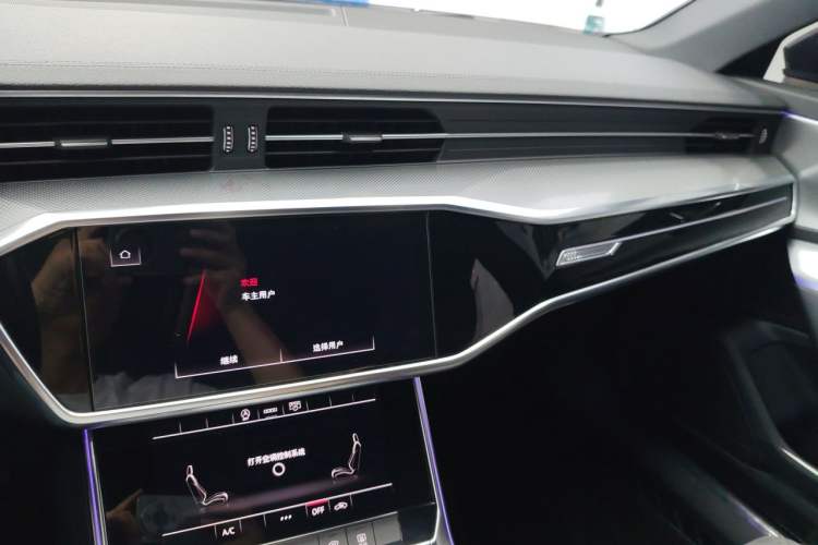 Used Audi A6L 2022 45 TFSI Prestige Dynamic Edition Audio And AC Panel