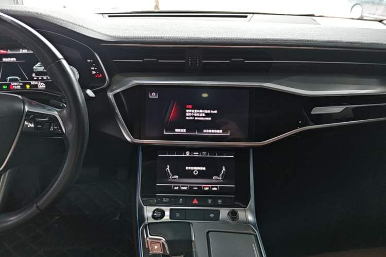 Used Audi A6L 2022 40 TFSI Luxury Prestige Edition Audio And AC Panel