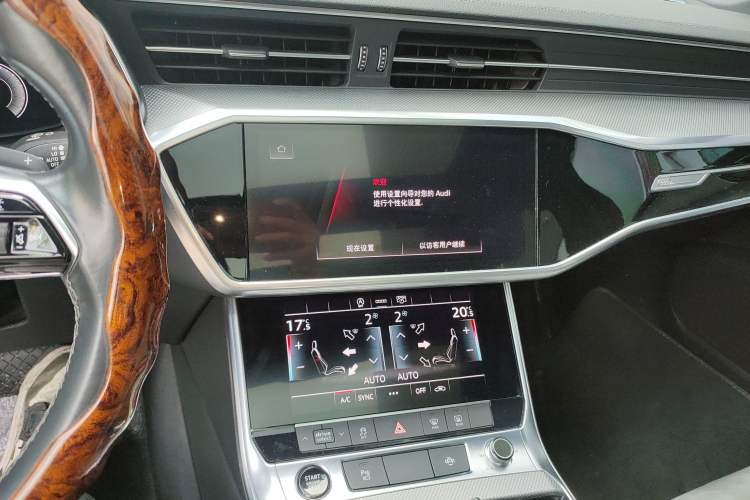 Used Audi A6L 2022 45 TFSI Prestige Dynamic Edition Audio And AC Panel