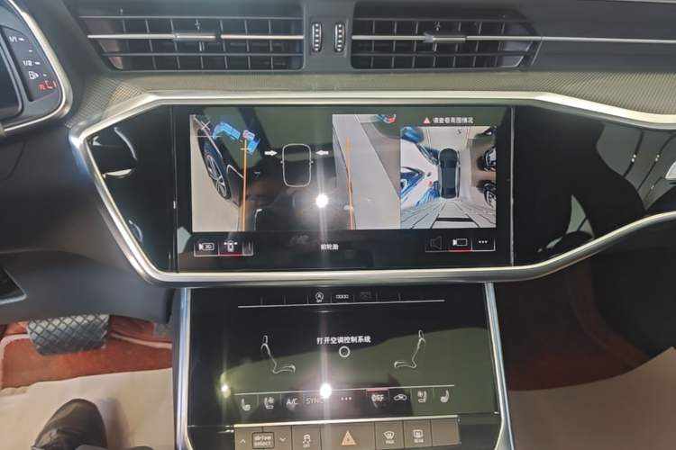 Used Audi A6L 2022 40 TFSI Luxury Dynamic Model Audio And AC Panel