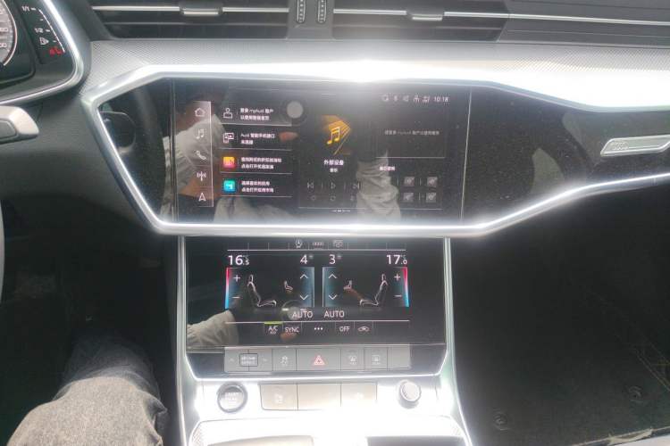 Used Audi A6L 2022 45 TFSI Prestige Dynamic Edition Audio And AC Panel
