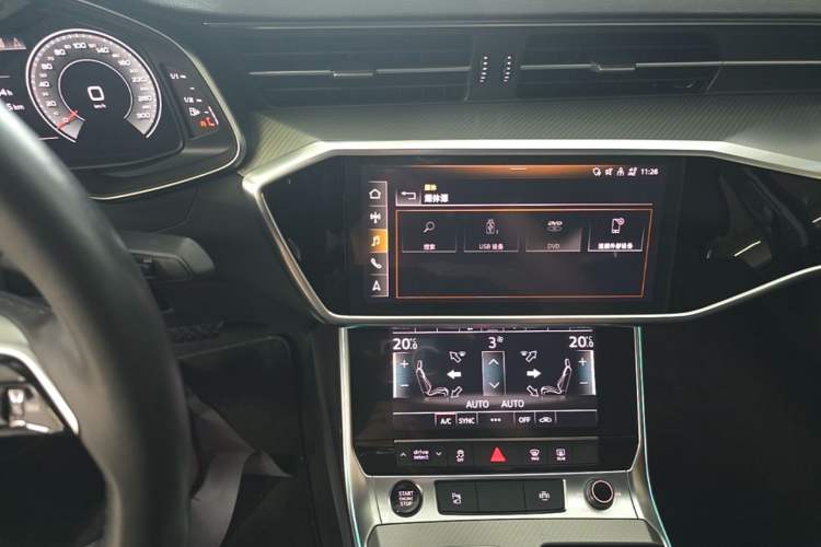 Used Audi A6L 2022 40 TFSI Luxury Prestige Edition Audio And AC Panel