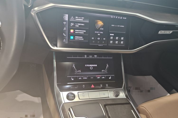 Used Audi A6L 2022 55 TFSI quattro Prestige Elegant Edition Audio And AC Panel