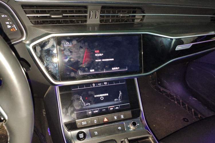 Used Audi A6L 2022 40 TFSI Luxury Prestige Edition Audio And AC Panel