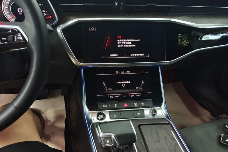 Used Audi A6L 2022 45 TFSI Prestige Dynamic Edition Audio And AC Panel